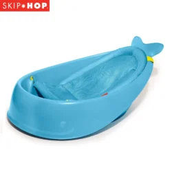 Bañera / Tina celeste con forma de ballena Skip Hop