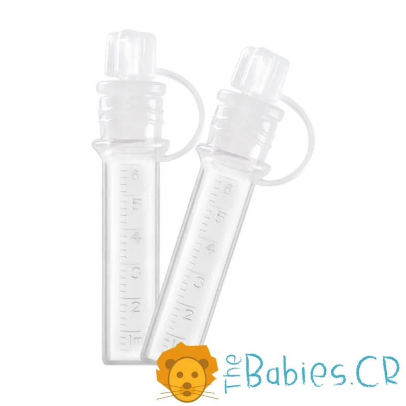 Recolector de calostro reutilizable de 6ml con tapa - Imagen 4