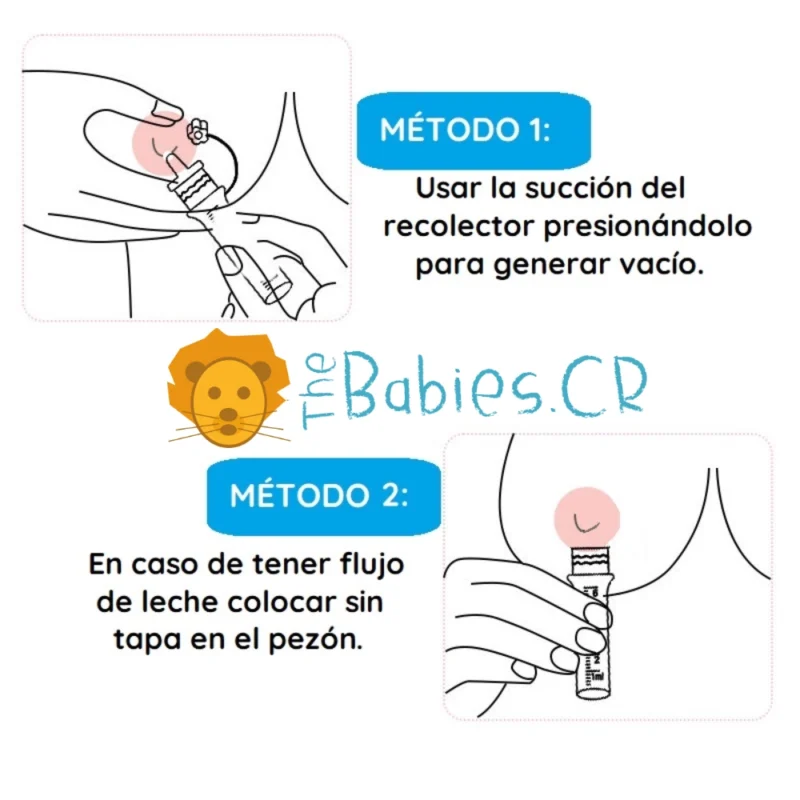 Recolector de calostro reutilizable de 6ml con tapa - Imagen 7