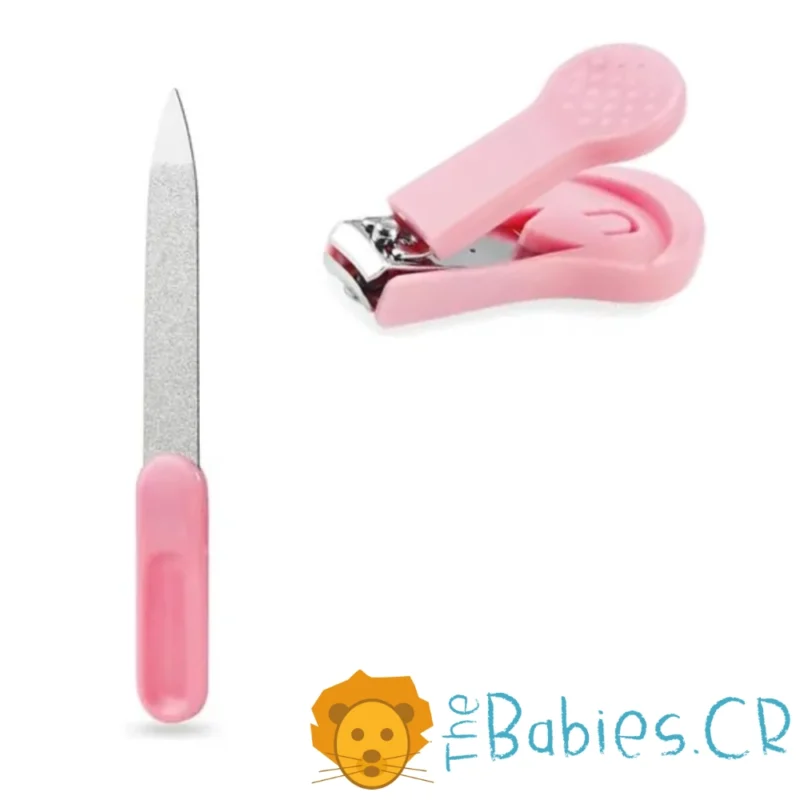 Estuche de cuidado rosado con 14 piezas - Imagen 4